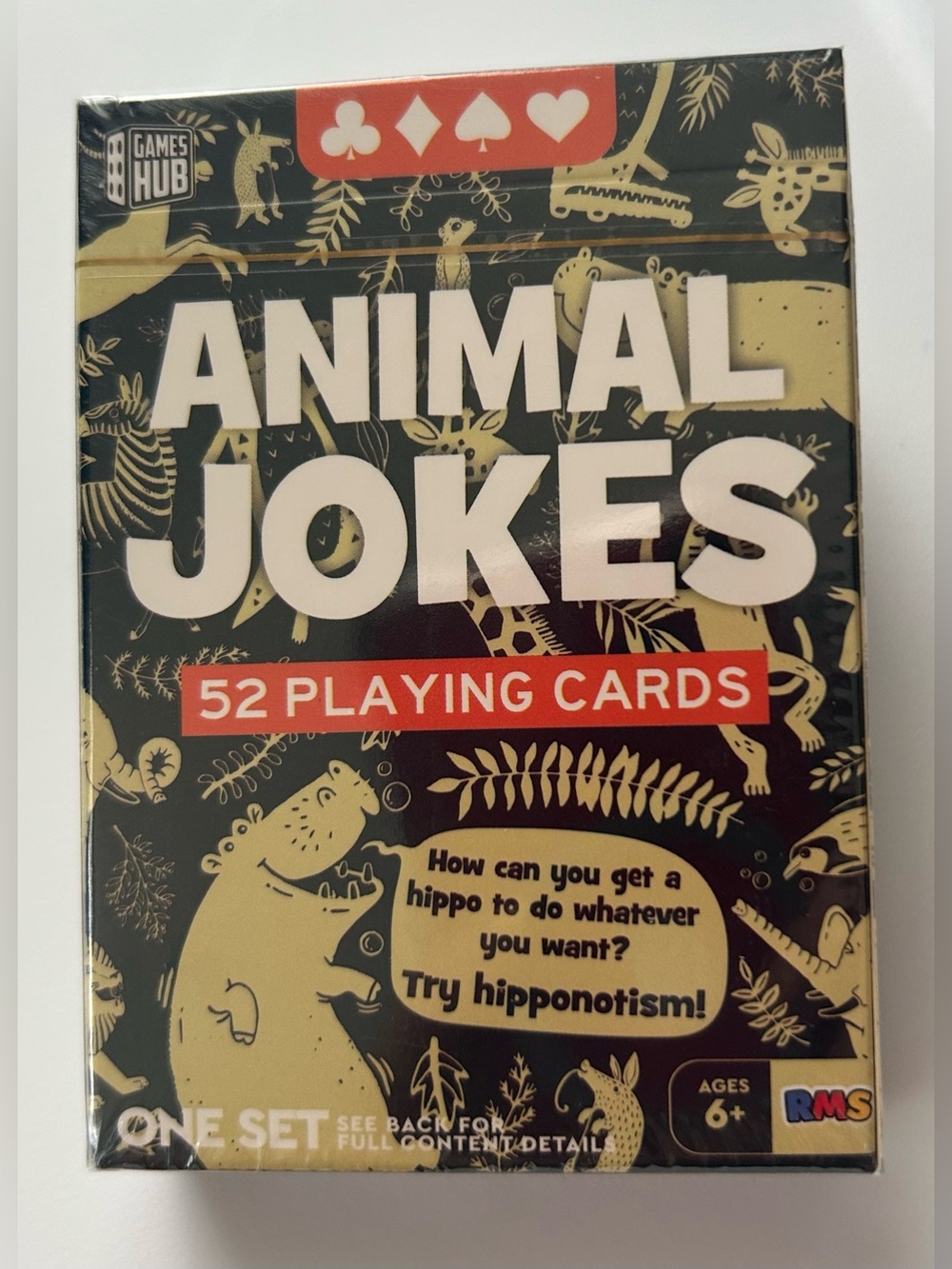 Animal Jokes Playing Cards 52 Cards